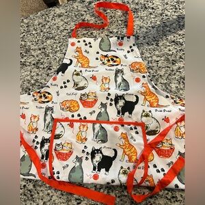 Cat Lover Kitchen Apron